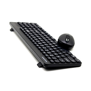 Bộ Phím chuột không dây cao cấp  Newmen K929 , có phím số , màu đen _ Hàng chính hãng