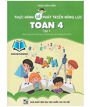 Sách - Thực hành và phát triển năng lực toán 4 - tập 1 (QL)