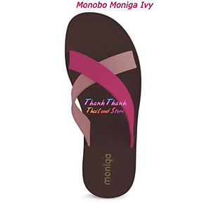 Dép Thái Lan Quai Chéo Nữ Monobo Moniga Ivy , không thấm nước, siêu bền