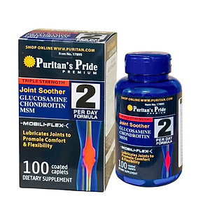 Viên Uống Hỗ Trợ Xương Khớp Glucosamine 5800mg - Hộp 100 viên- Nhập Khẩu MỸ