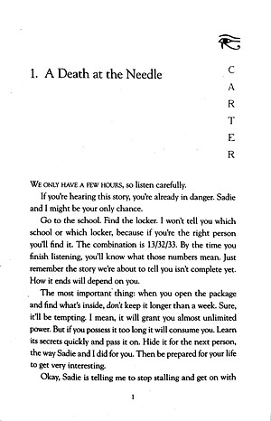Sách The Kane Chronicles Book 1 - The Red Pyramid