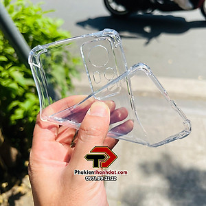 Ốp lưng cho Xiaomi 12T Pro, K50 Ultra, Xiaomi 12T dẻo trong suốt chống sốc bảo vệ camera sau - Hàng nhập khẩu