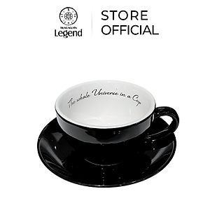 Bộ Tách Đĩa Gốm Cappuccino Trung Nguyên Legend - 210 ml