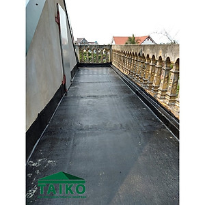 Sơn Chống Thấm TAIKO NITTON - Chống thấm vết nứt mái nhà, sàn nhà vệ sinh, máng xối, tôn, triệt để (Hiệu quả hơn khi pha với xi măng)