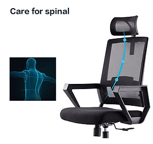 Ghế Văn Phòng Hỗ Trợ Cột Sống Lưng, Có Tựa Đầu Thông Minh AZP-99917 - Siêu Phẩm Giá Tốt 2021