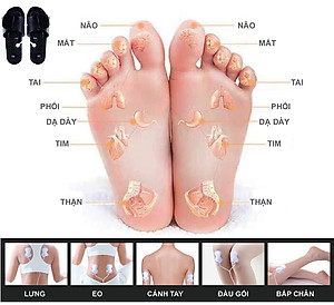 Máy Massage Xung Điện Nikio NK-105 - Máy Mát Xa 4 Miếng Dán + Dép Matxa Bàn Chân - 8 Chế Độ và 15 Cấp Độ Tùy Chỉnh, Giảm Đau Nhức Toàn Thân, Cải Thiện Tê Bì Chân