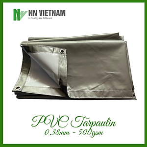 Bạt nhựa PVC che nắng mưa, may viền khuy sẵn tiện dụng. Nhiều kích thước lựa chọn