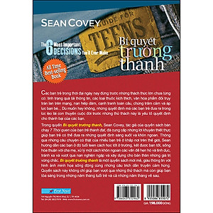 Sách Sean Covey - Bí Quyết Trưởng Thành