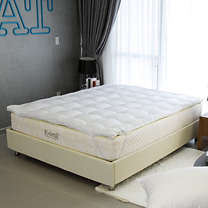 Topper Nệm Phúc Hạnh -Bằng Lông Vũ Nhân Tạo Cao Cấp Làm Mềm Nệm - 5cm