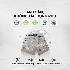 Viên uống phục hồi và tăng cường sức khỏe sinh lý nam giới Powergra (Super Gold Magic) - Vỉ dùng thử 1 viên