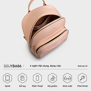 Balo Yuumy ( Thời trang nữ tiện lợi cỡ trung - Balo da Seasand YBA86 )
