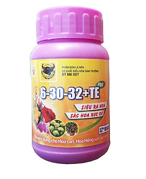 Combo 2 hộp Phân đầu trâu MK 901 và MK 007 6-30-32+TE giúp KÍCH NỤ - NHIỀU HOA -  HOA ĐẸP - LÂU TÀN RỰC RỠ