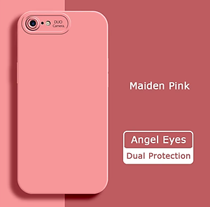 Ốp lưng silicon case cho iPhone 7 Plus , 8 Plus chống bám bẩn mặt lưng siêu mềm mịn, có gờ bảo vệ camera - hàng nhập khẩu