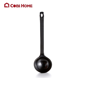 muỗng, muôi canh bằng melamine cao cấp màu đen