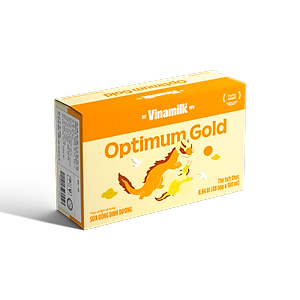 Thùng 48 Hộp Sữa Bột Pha Sẵn Vinamilk Optimum Gold 180ml