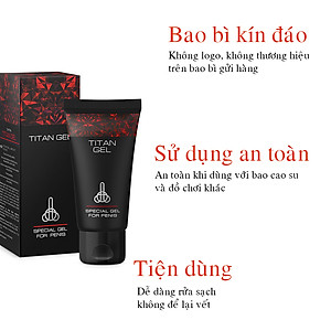 Gel bôi trơn Titan Gel 50ml