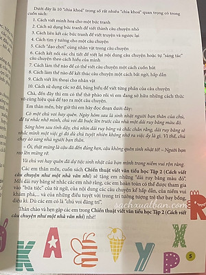 Sách Chiến thuật Viết văn tiểu học Tập 2