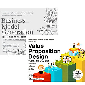 Combo Sách Kỹ Năng Kinh Doanh: Thiết Kế Giải Pháp Giá Trị + Business Model Generation - Tạo Lập Mô Hình Kinh Doanh