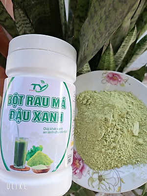 (1kg) Bột Rau Má Đậu Xanh Tách Gân Siêu Mịn, Thơm Ngon Béo Ngậy KHÔNG ĐƯỜNG, hàng đã được kiểm định chất lượng FTAKY