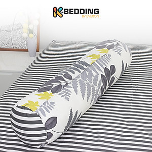 Vỏ gối ôm Cotton K-Bedding by Everon (kích thước 80x100cm - 1 cái)