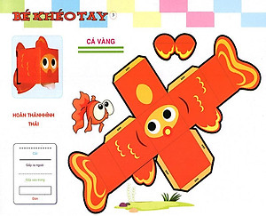Sách Cắt Và Dán Hình 3D - Bé Khéo Tay