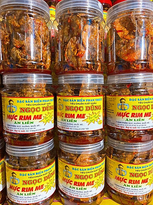 Đặc sản Phan Thiết - Mực Rim Me Đã Chế Biến Ăn Liền Gói 50 Gram Sản Phẩm Trải Nghiệm Là Món Ăn Ngon Ơi Là Ngon. Hạn Sử Dụng 6 Tháng Kể Từ Ngày Đặt Hàng - OCOP 4 Sao