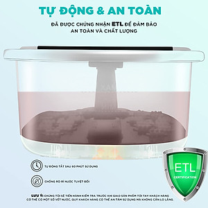 Bồn Ngâm Chân Massage KingTech BM-400 - Tính Năng Làm Nóng Nhanh Kiểm Soát Nhiệt Độ, Sục Khí, Con Lăn Mát-Xa - Giúp Làm Dịu, Thư Giãn Đôi Chân Tại Nhà - Quà Tặng Tuyệt Vời Cho Bố Mẹ, Ông Bà, Người Thân