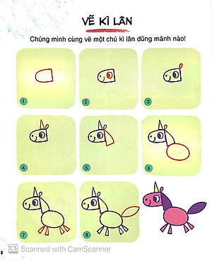 Sách Tập Vẽ Cùng Các Hình Khối Đơn Giản