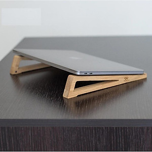 Kệ Gỗ Tản Nhiệt, chân Đế Gỗ Kê Macbook, Laptop Sang Trọng, Tinh Tế.
