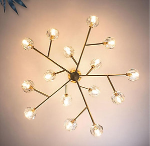 Đèn chùm pha lê ZONE trang trí nội thất hiện đại 