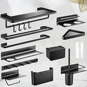 Thanh móc áo phòng tắm 5 móc dòng Cologne Moen - ACC2709BLK