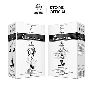 Combo 2 Hộp Cà Phê Trung Nguyên Legend Classic Hòa Tan – Hộp 12 Gói – Cà Phê Sữa Đậm Đà, Chuẩn Gu Việt