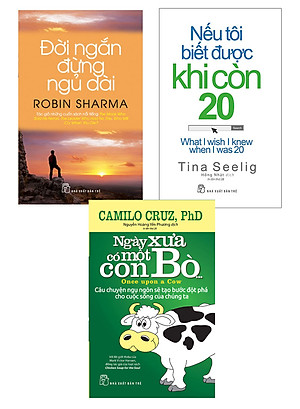 Combo Sách Làm Thay Đổi Cuộc Đời Bạn: Đời Ngắn Đừng Ngủ Dài + Nếu Tôi Biết Được Khi Còn 20 + Ngày Xưa Có Một Con Bò (Bộ 3 Cuốn) - TRẺ