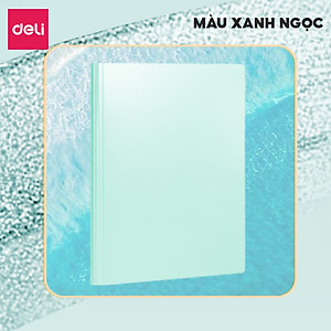 File lá file đựng tài liệu A4 30/40/60 lá Deli - Tệp đựng tài liệu học sinh Bìa file lưu trữ nhiều ngăn có thể mở rộng