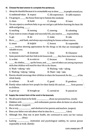 Bài Tập Thực Hành Tiếng Anh 10 - Có Đáp Án (Dùng Kèm SGK Tiếng Anh 10 Global Success)