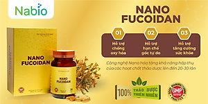 NANO FUCOIDAN - HỖ TRỢ TĂNG CƯỜNG SỨC KHOẺ, HỖ TRỢ CHỐNG OXI HOÁ