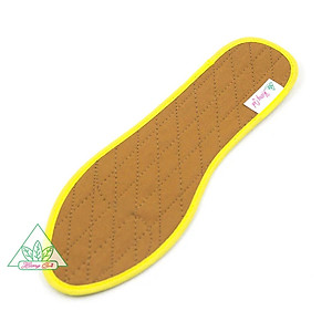 Lót giày vải cotton Hương quế CI-01 làm từ vải cotton - bột quế giúp hút ẩm - khử mùi - phòng cảm cúm và cải thiện sức khoẻ