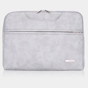 Túi xách da dành cho macbook, laptop, surface chống nước, chống sốc ưu việt - Tặng kèm ví đựng phụ kiện