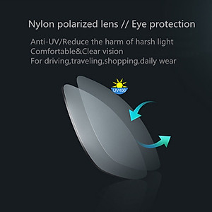 Xiaomi Xiaomi Mijia cổ điển vuông kính mát Pro khung thép không gỉ Nylon ống kính phân cực UV bảo vệ chống lại dầu vết bẩn screwless