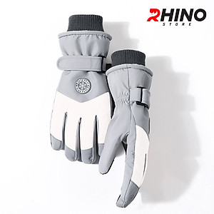 Găng tay, bao tay mùa đông lót lông cừu Rhino G701 giữ ấm, chống gió
