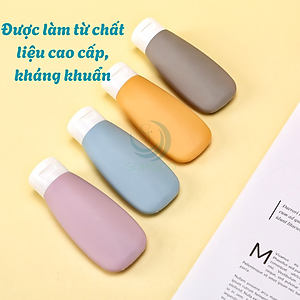 Set Chai Chiết Du Lịch 4 Màu Pastel Siêu Xinh Combo Chai Chiết Mỹ Phẩm Mini – Gọn Nhẹ, Sang Xịn Bộ Chiết Đựng Mỹ Phẩm Du Lịch – Nhỏ Gọn Chuẩn Trend Set Chai Silicone Du Lịch – Không Rò Rỉ, Mềm Mịn SBộ Chai Mini Đi Du Lịch – Màu Dễ Thương, Dễ Phân Loại