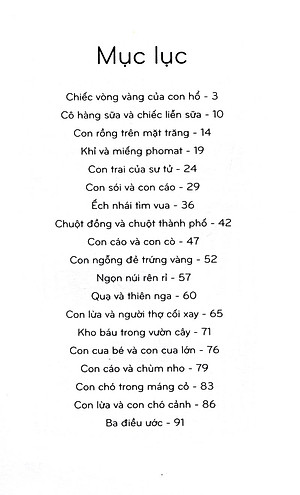 Những Truyện Ngụ Ngôn Hay Nhất Của Aesop (Tái Bản 2020)