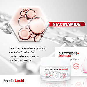 Kem Dưỡng Hỗ Trợ Giảm Thâm Nám Angel's Liquid Glutathione + Niacinamide 7Day Whitening Program 700 V-Cream