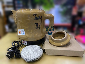 Siêu Sắc Thuốc Tự Động Trường Thọ BA2086 - Vàng Kem- Hãng chính hãng