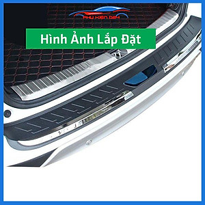 Ốp chống trầy cốp ngoài nhựa đen CRV 2019-2020-2021-2022 hàng loại 1 dán cốp sau chống xước trang trí xe