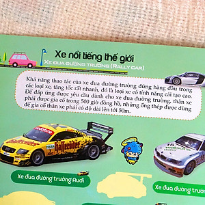 Sách Dán Hình Ô Tô Thú Vị- Những Tay Đua Cực Oách