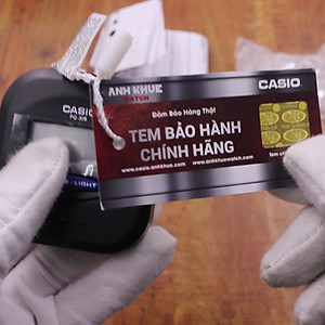 Đồng hồ báo thức du lịch - để bàn điện tử Casio PQ-30B-1DF màu đen 6X6cm