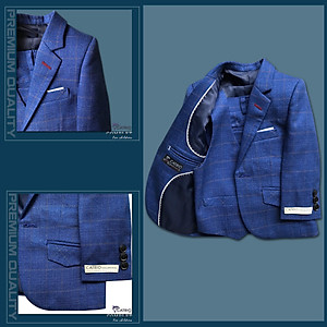 BỘ ĐỒ VEST BÉ TRAI CATRIO PCT C20 CHO TRẺ EM TỪ 2 TUỔI ĐẾN 7 TUỔI (11KG ĐẾN 26KG) THUỘC BST QUẦN ÁO COMPLET VESTON TRẺ EM CATRIO MÙA THU ĐÔNG