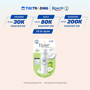 Son dưỡng môi không màu chuyển kem mịn LipIce Creamy