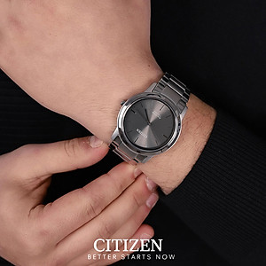 Đồng Hồ Nam Citizen Dây Titanium AW2020-82H - Mặt Xám (Sapphire)